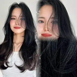 ロング 似合わせカットカラー NANAMI♡のヘアスタイル