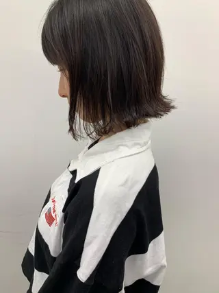 ミディアム LEBEN所属・leben serikaのヘアスタイル
