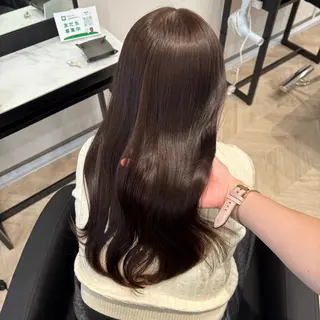 ロング カラー yukari🌷名駅 *大人かわいい艶髪のヘアスタイル