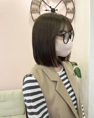 ミディアム カラー ヘアアレンジ ブリーチなし/ レイヤー🌿runaのヘアスタイル