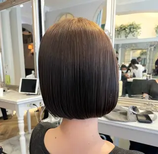 ショート ボブ/顔周りレイヤー /遼祐💫のヘアスタイル