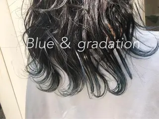 セミロング カラー merc. 福田茜のヘアスタイル