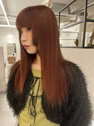 カラー thee所属・渡邊 ひかるのヘアスタイル