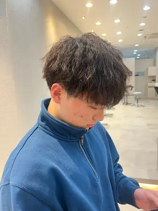 パーマ メンズ 関 琴美のヘアスタイル