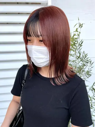 ミディアム カラー －SARRY－ YUKIのヘアスタイル