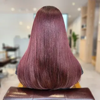 ロング カラー O.hair designers所属・シールエクステ🎀 ホシノ🕒ユウカのヘアスタイル