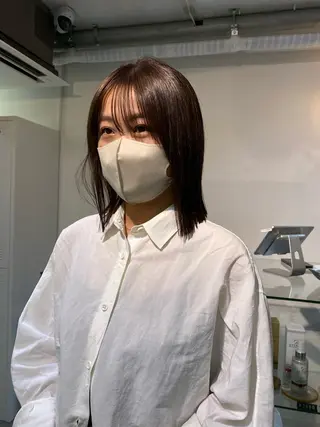 ミディアム iroha/ n.w.h🎀のヘアスタイル