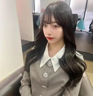 ロング 韓国/髪質改善💘 櫻井かれんのヘアスタイル