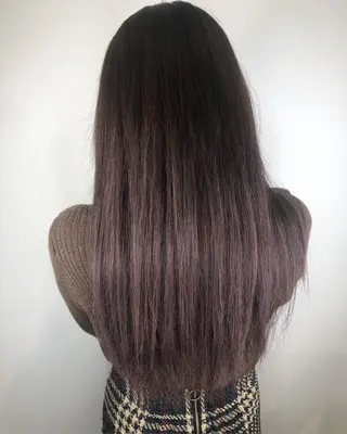 ロング 濱川 佳奈のヘアスタイル