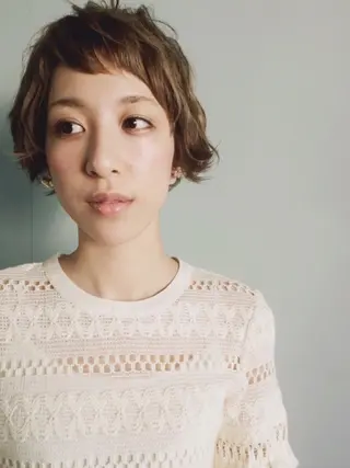 ショート キノシタ ナオユキのヘアスタイル