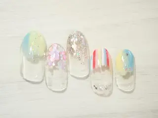 ネイル トップネイリスト Ribbon立川店のネイルデザイン