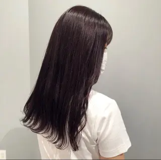 ロング カラー VIEWユリナ メイク/ カットのヘアスタイル