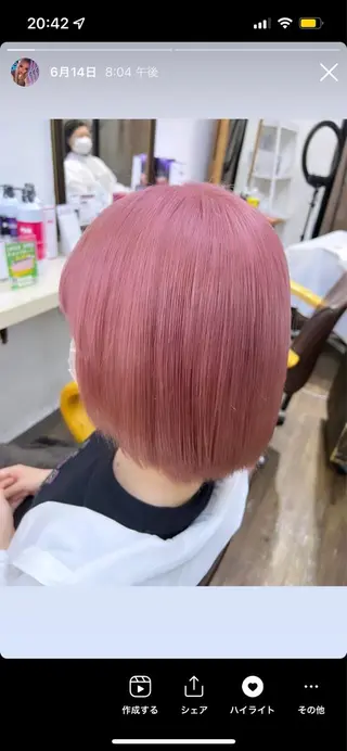 ショート カラー 🧠U-topia 西村彩🧠のヘアスタイル