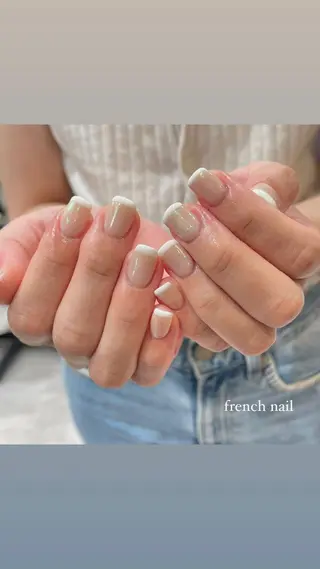 ネイル 淡色ネイル 🎀moeのネイルデザイン