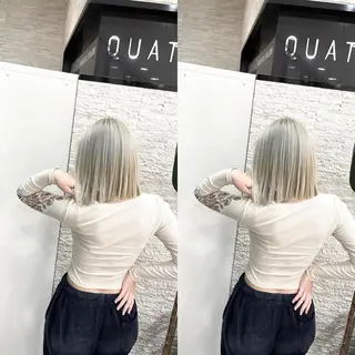 ミディアム Y Uのヘアスタイル