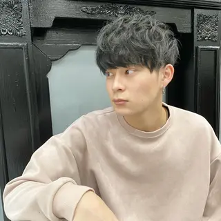 ショート メンズ 艶カラー/フェイス レイヤー/たむのヘアスタイル