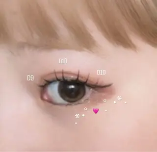 マツエク・マツパ 束感まつ毛/ 韓国風♥︎YUIのマツエク・マツパデザイン