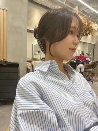 セミロング GLROW haruhiのヘアスタイル