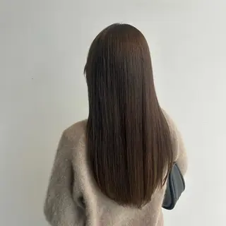 ロング カラー タシロ サラ🌿のヘアスタイル