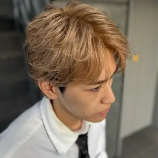 カラー メンズ yuki ／ヘアカラーのヘアスタイル