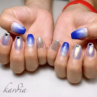 ネイル καρδιά -ｶﾙﾃﾞｨｱ-のネイルデザイン