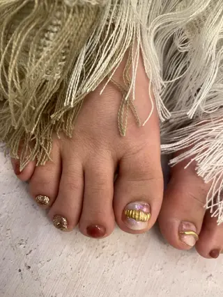 ネイル komorebi. 小峯 真実のネイルデザイン