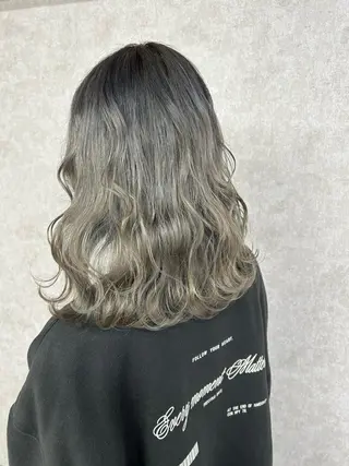 ミディアム カラー N/デザインカラー 🌿ナギのヘアスタイル
