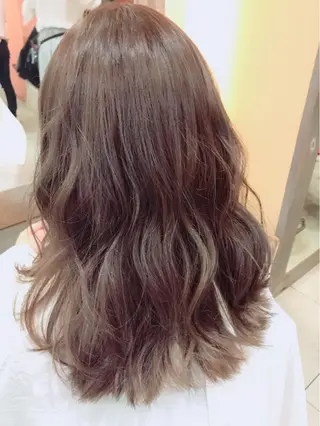 ミディアム カラー 増子 幹樹のヘアスタイル