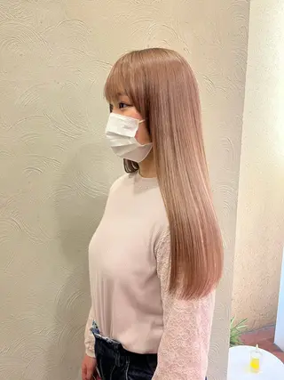 ロング カラー 🩵似合わせカット SEIRA🩵のヘアスタイル
