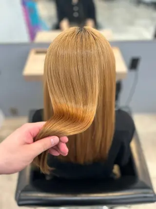 ロング 暖色/髪質改善 /メンズカット/優真のヘアスタイル