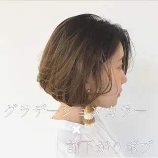 ショート ショート、ボブ特化 長島智彦のヘアスタイル