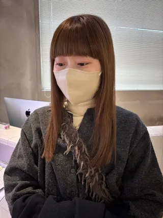 カラー 透明感カラー/set /hana🍀🪽‪のヘアスタイル