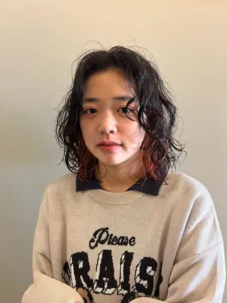 ミディアム NOUSHAIRDESIGN所属・nous/ rinのヘアスタイル