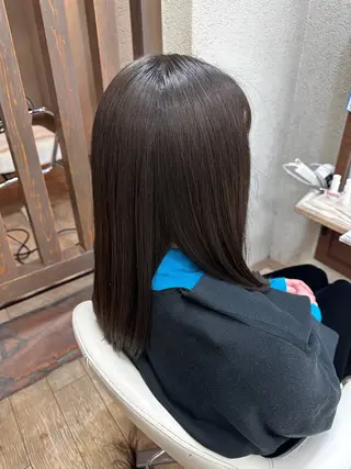 ロング 阿部 美咲のヘアスタイル