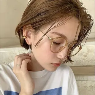 ミディアム 美髪矯正 大塩幸輝のヘアスタイル