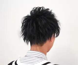 ショート メンズ 【乾かすだけの感動】 松田創太のヘアスタイル