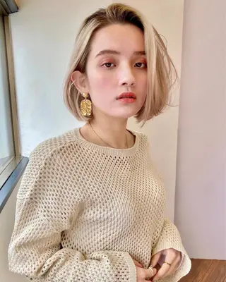 ミディアム ボブ指名No.1🌞 オガタのヘアスタイル