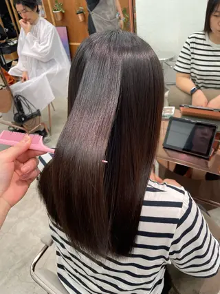カラー 鶴井 美空のヘアスタイル