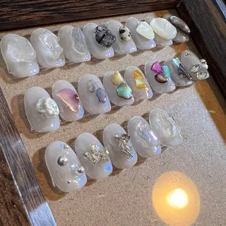 ネイル pointillé .ayaのネイルデザイン