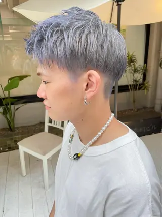 カラー メンズ 佐藤 魁人のヘアスタイル