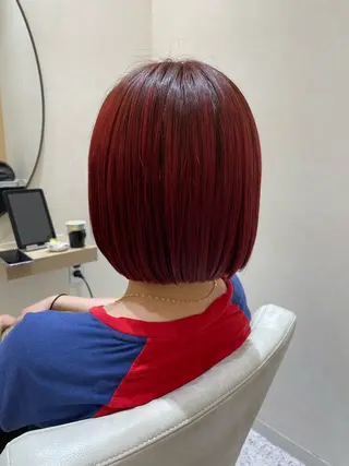 ショート カラー 髪質改善カラー💛 菜のはのヘアスタイル