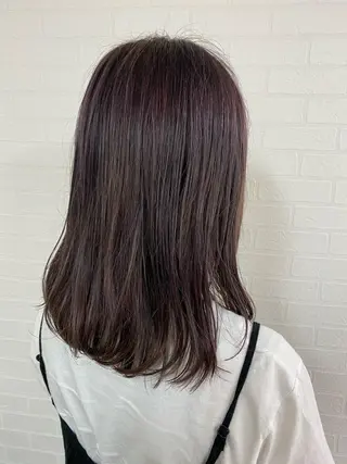 ミディアム 🫧‪縮毛矯正 かとうよしき🫧のヘアスタイル