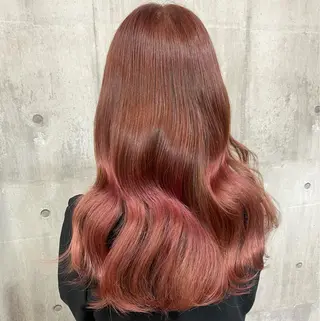 セミロング カラー SHURI❤️‍🔥 中/韓mix ♡のヘアスタイル