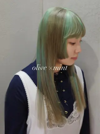 ロング カラー Rock 'n' Roll Games所属・神近 円香 🪷/RRGのヘアスタイル