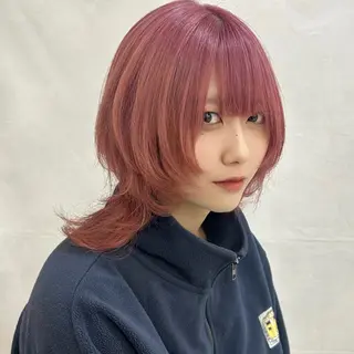 ミディアム ツヤハイトーン/ レイヤー💫mayuのヘアスタイル