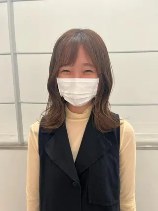 ミディアム ﾏｽﾀﾞ ｱｲﾘのヘアスタイル