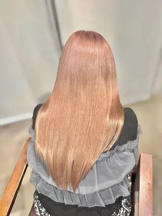 ロング カラー 🌻名古屋🌻 🫧ハイトーン🫧のヘアスタイル