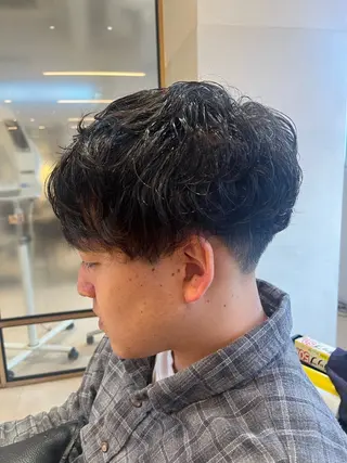 パーマ メンズ 🟦メンズ特化🟦 たかしま　あさひのヘアスタイル