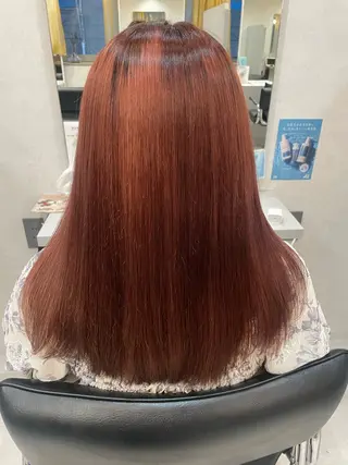 セミロング 髪質改善/艶カラー✨ 𝔂𝓾𝓴𝓲のヘアスタイル