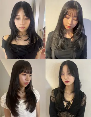 ロング 長沼ゆうか /レイヤーカットのヘアスタイル